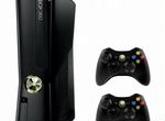 Xbox 360 Slim 250 GB прошитый
