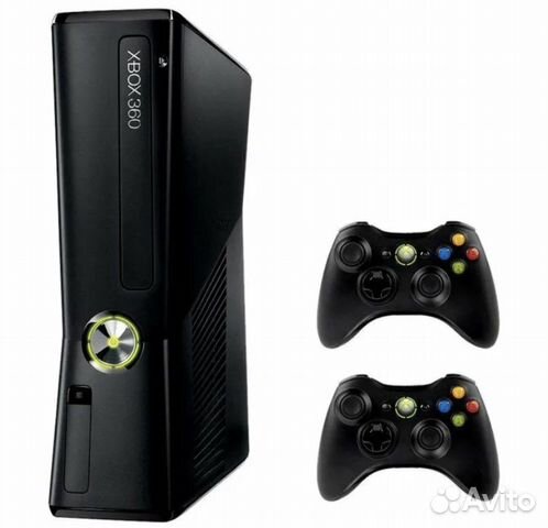Xbox 360 Slim 250 GB прошитый объявление продам