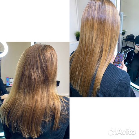 Кератиновое выпрямление волос/Ботокс для волос