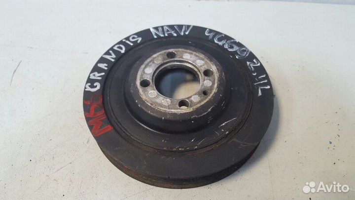 Шкив коленвала Mitsubishi Grandis NAW 4G69 2.4Л