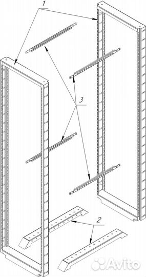 Серверная стойка 37U