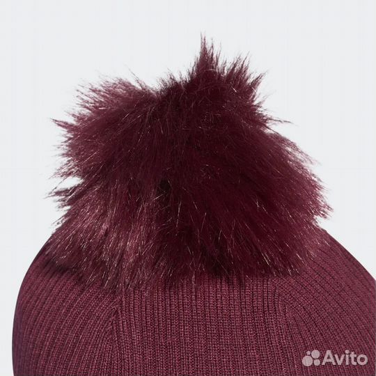 Шапка adidas Originals W Fur Pom Beani