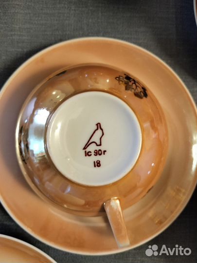 Чайный сервиз, Дулево (Дулёвский фарфоровый завод)