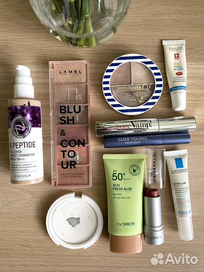 Набор косметики пакетом бу