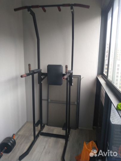 Турник брусья пресс 3 в 1 напольный бу