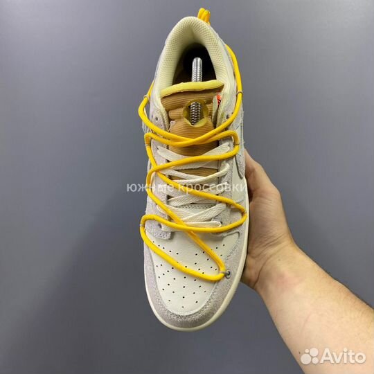 Кроссовки Nike Dunk Low Off-White - Lot 39