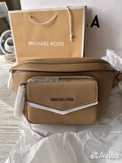 Сумка бананка и кошелек 2 в 1 Michael Kors