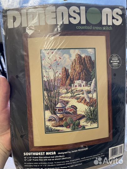 Набор для вышивания Dimensions 3801 soutwest mesa
