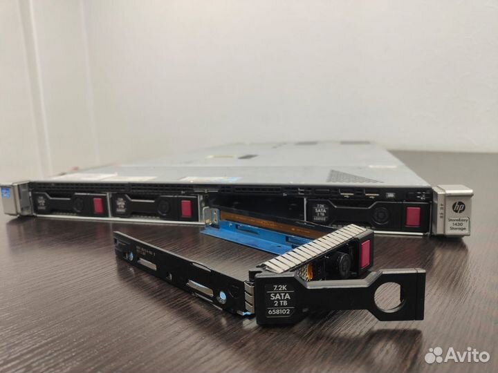 HP StoreEasy 1430 Storage 1U (HP Gen8)