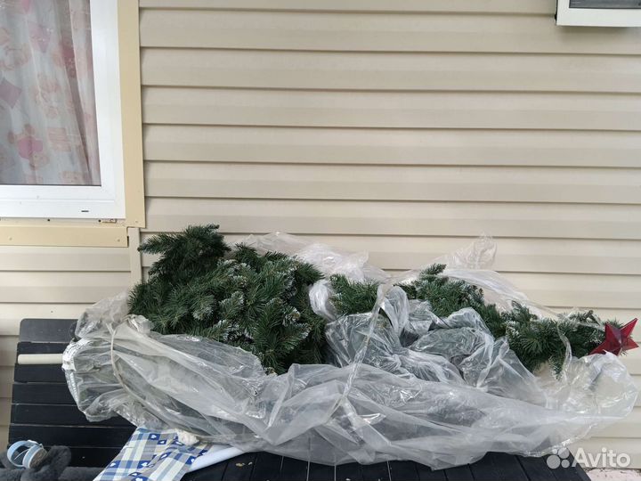 Ель искусственная 180 см бу