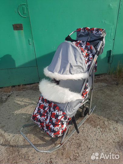Санки коляска