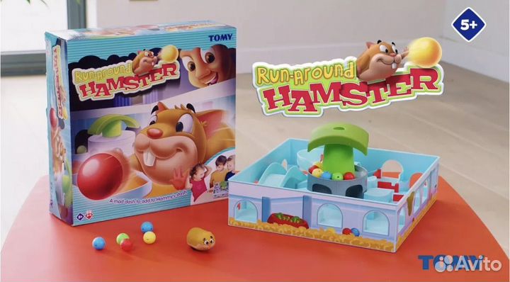 Настольная игра снующий хомяк