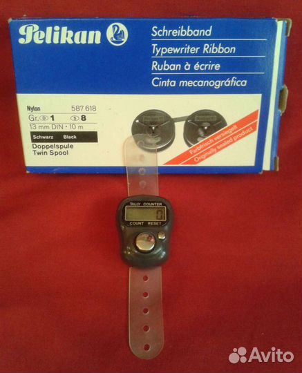 Лента Pelikan,счетчик,увлажнитель,детектор банкнот