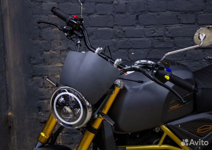 Мотоцикл motoland scrambler 250 с птс