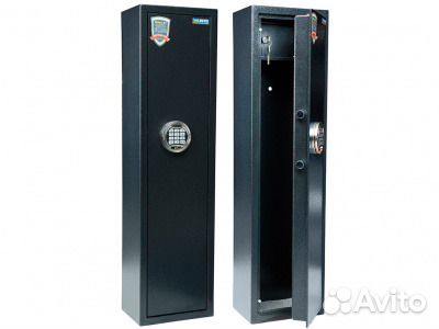 Сейф оружейный с кодовым и электронным замками