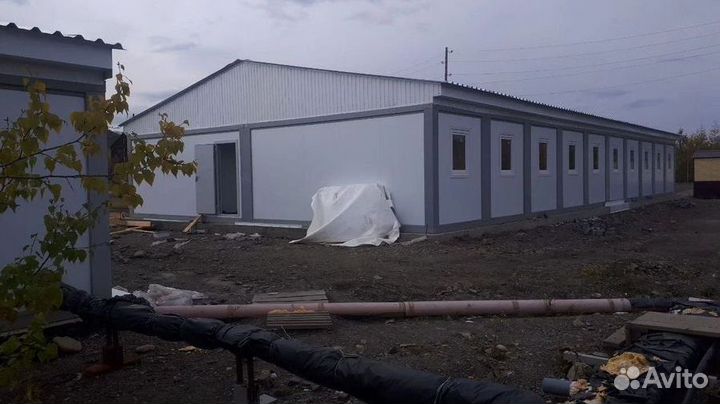 Модульные здания с санузлом