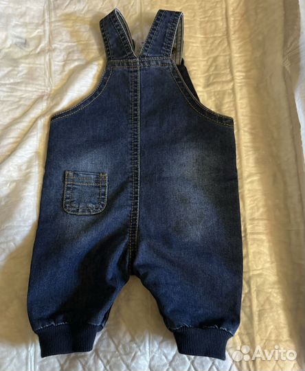 Комбинезон джинсовый 56