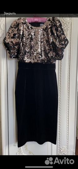 Коктейльное платье 46 ог размера