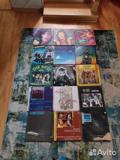 Виниловые пластинки разные