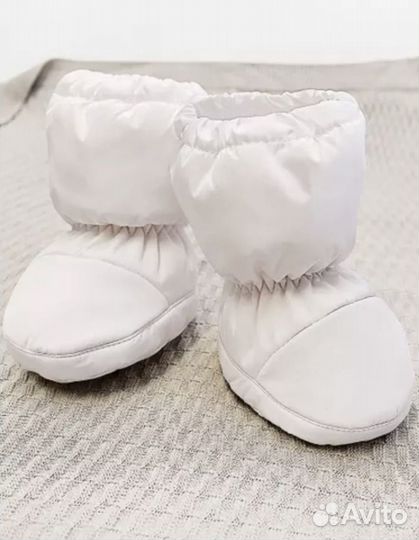 Зимние пинетки для новорожденных