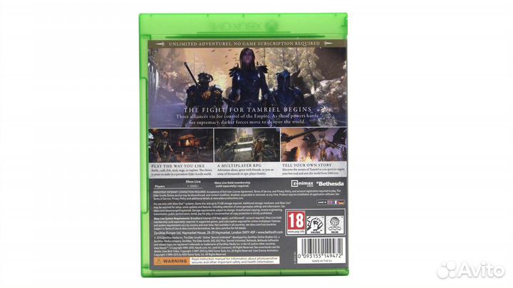 The Elder Scrolls Online Tamriel Unlimited (Xbox