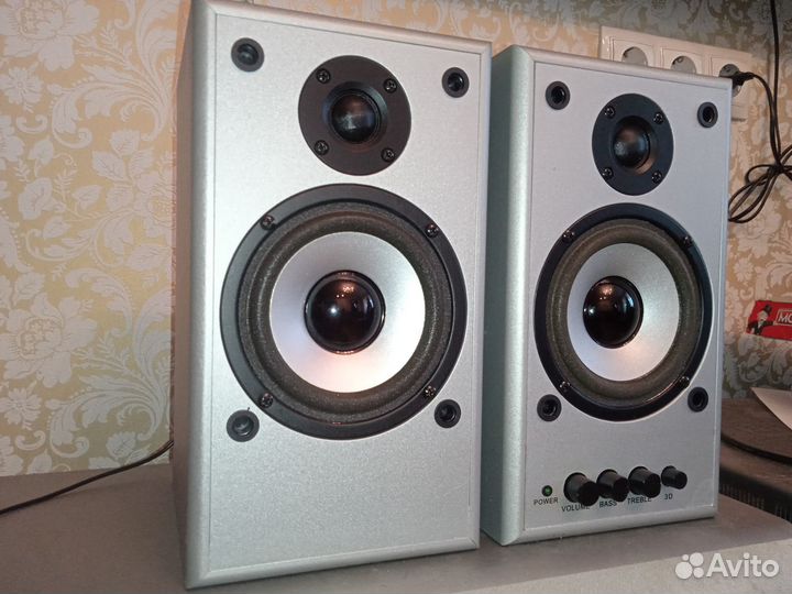 Колонки активные 2.0 Dialog W203 (36 Вт)