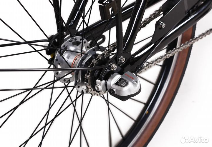 Cкладной велосипед Shulz Krabi V-brake черный