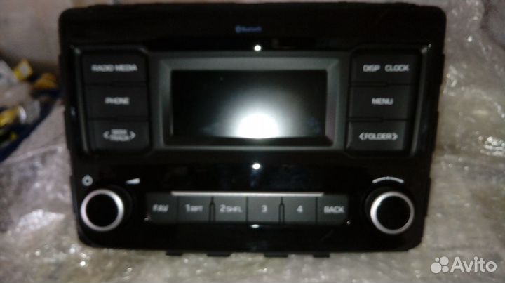 Автомагнитола штатная для хёнде и киа