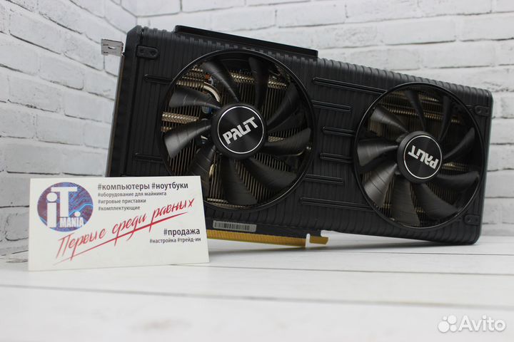 Видеокарта palit RTX 3050 dual