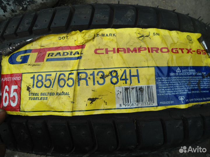 GT Radial Champiro GTX 65 185/65 R13