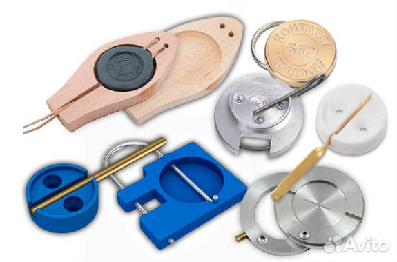 Печать под пластилин для опечатывания