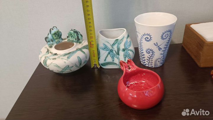 Керамические вазочки ручная работа