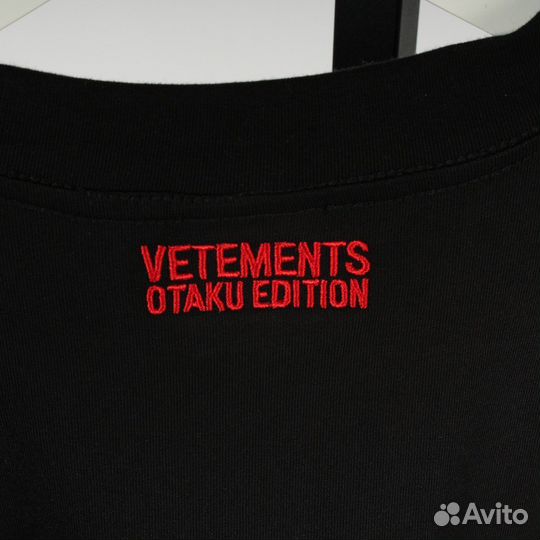 Футболка Vetements Anime Freak