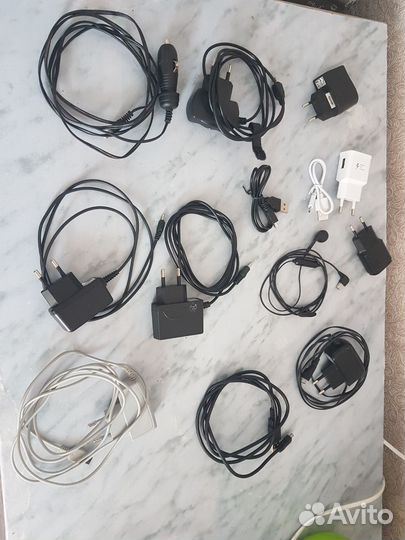 Зарядка для телефона, адаптер, провод, гарнитура