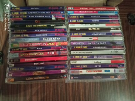 Коллекция рок музыки на DVD, mp-3