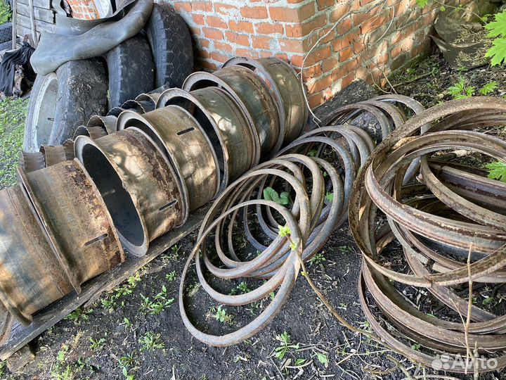 Диски под клинья на камаз бу