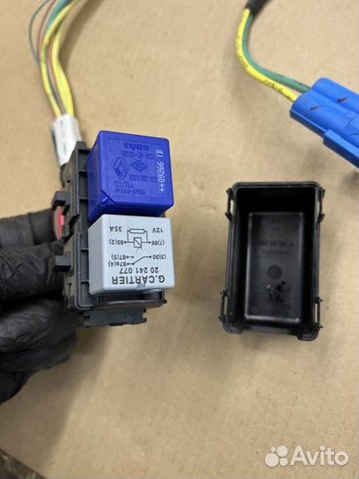 Проводка тэна печки Меган 3 Сценик 3 Рено