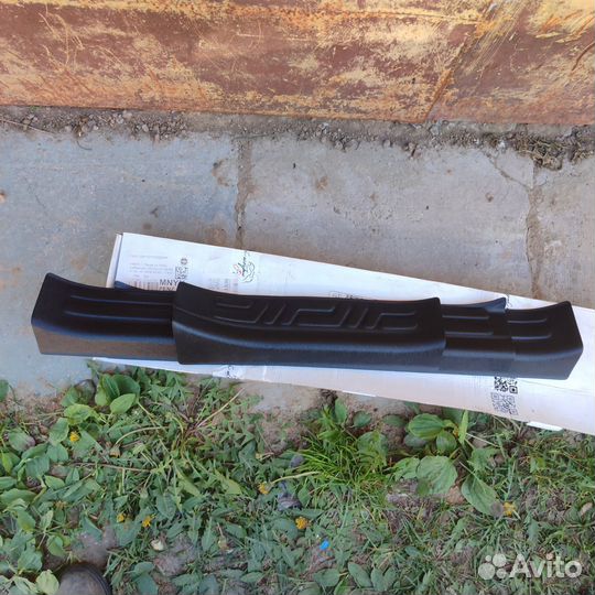 Накладки на пороги ford focus 2