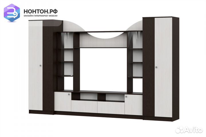 Гостиная Лороза дуб венге / ясень анкор светлый