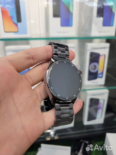 Смарт часы realme watch s2 чёрные металлические