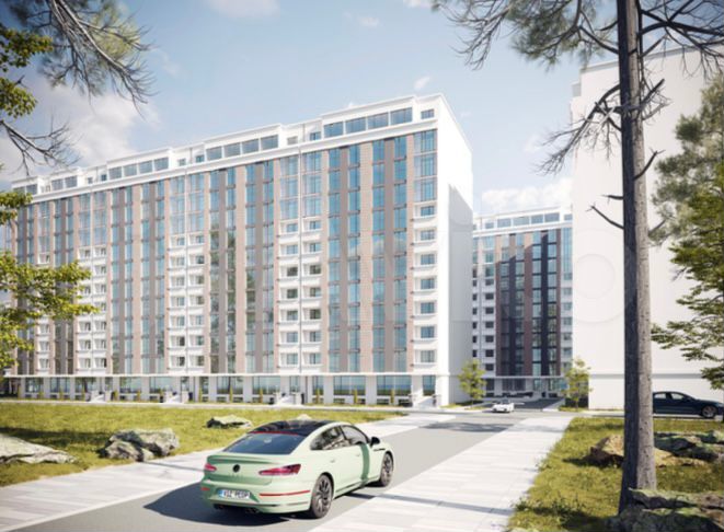 1-к. квартира, 53 м², 4/12 эт.