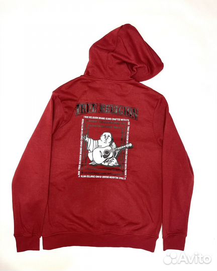 Толстовка true religion зип худи