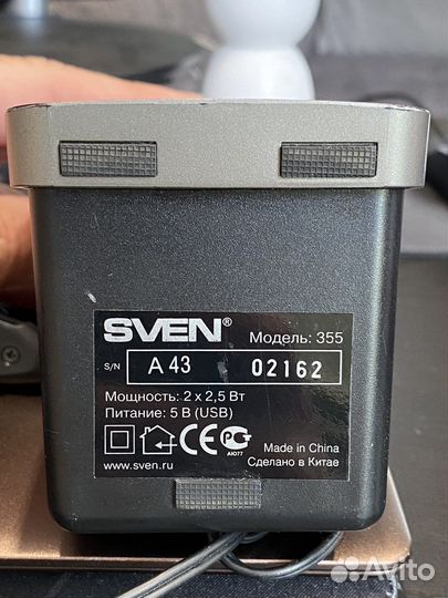 Колонки Sven 355 USB 5Вт