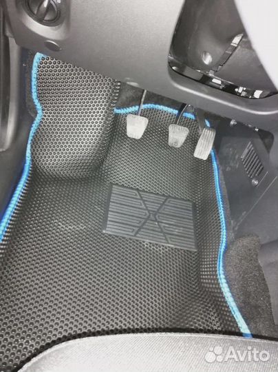 Ковер водительский EVA Opel antara с бортом Ева