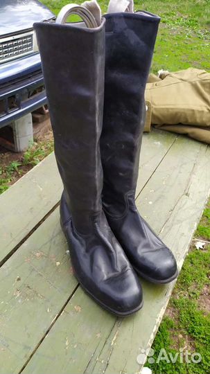 Сапоги офицерские хромовые