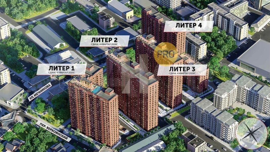 1-к. квартира, 37,8 м², 19/24 эт.