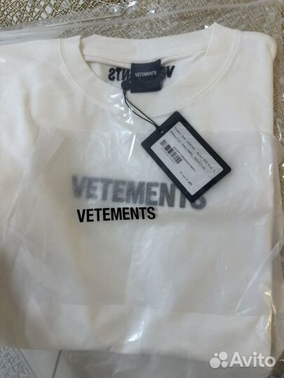 Футболка vetements оригинал