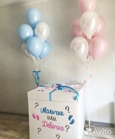 Оформление гендер пати