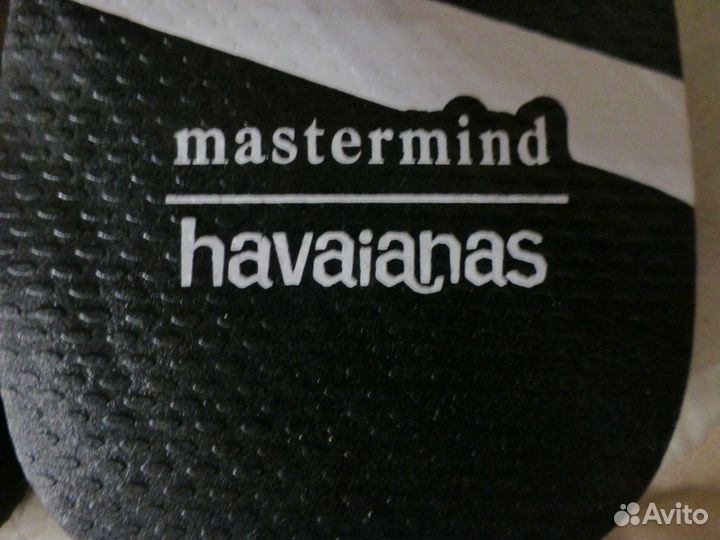 Щлёпки-сланцы мужские,mastermind/havaianas''