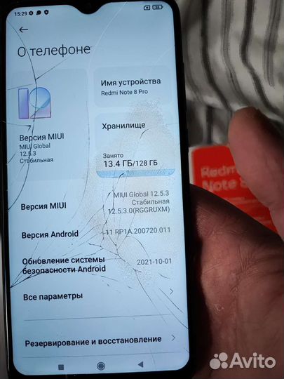 Xiaomi redmi note 8 pro 6 128gb
